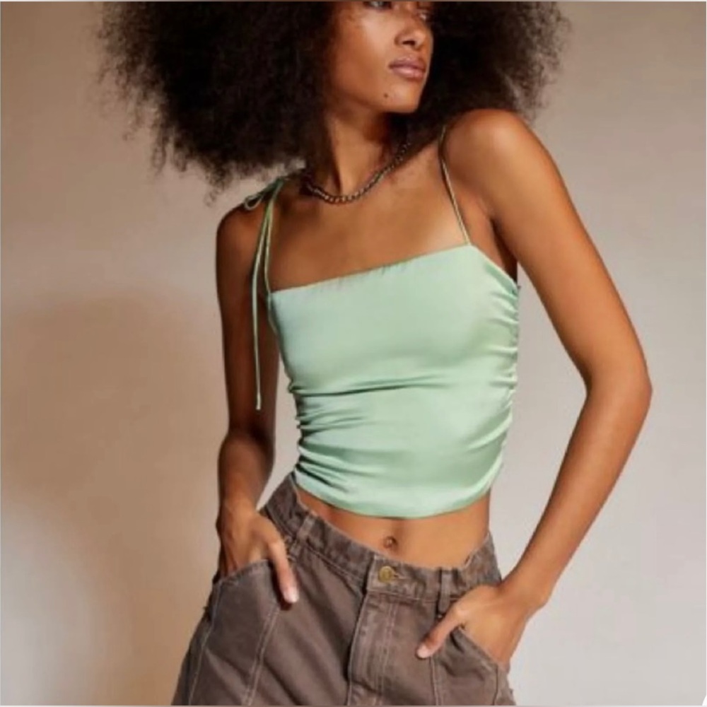URBAN OUTFITTERS bella tie shoulder cami